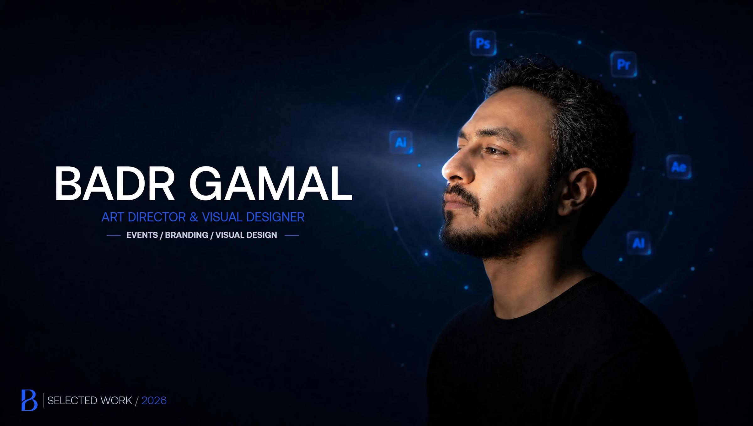 Badr Gamal, graphic designer and art director
